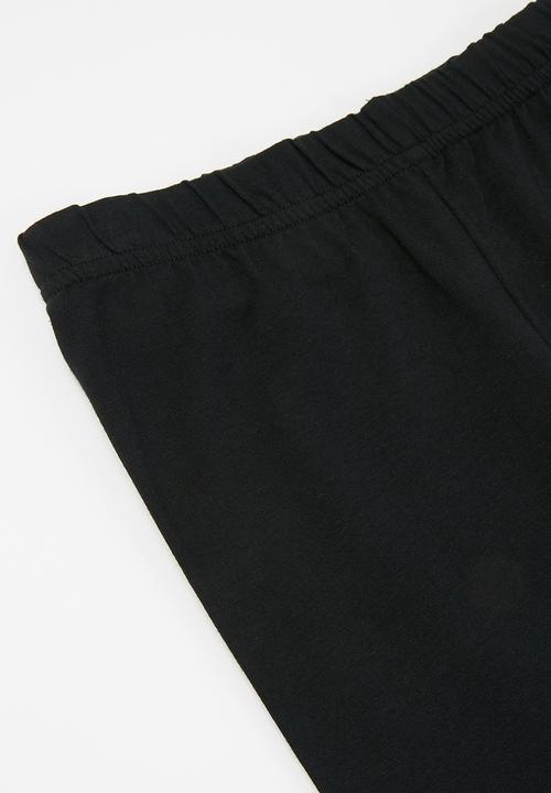 Rebel Republic - Girls 2 pack leggings - black 