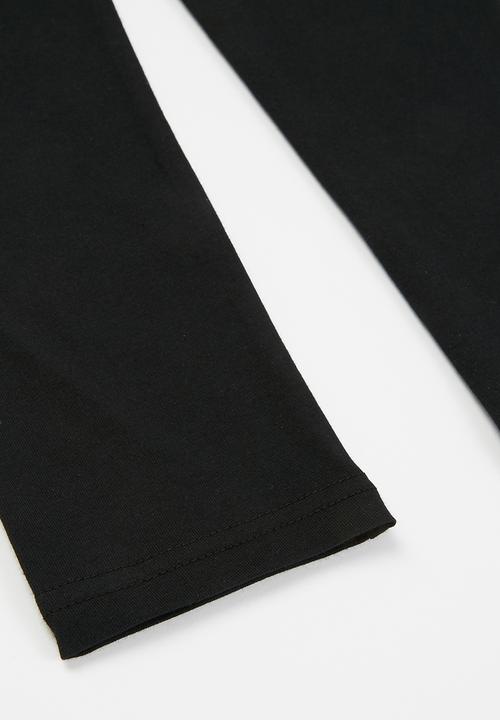 Rebel Republic - Girls 2 pack leggings - black 