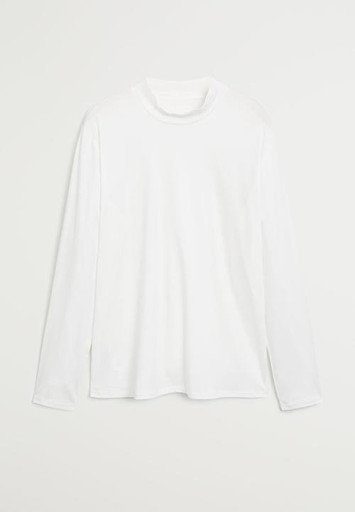 MANGO - Kastor T-shirt - white