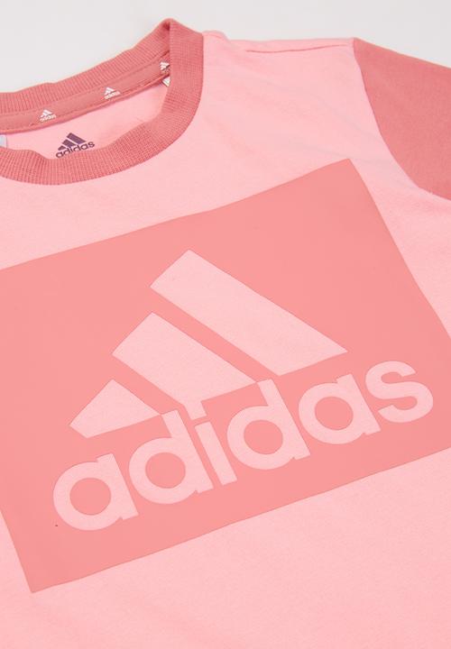 adidas Originals - Infants tee & shorts set - pink