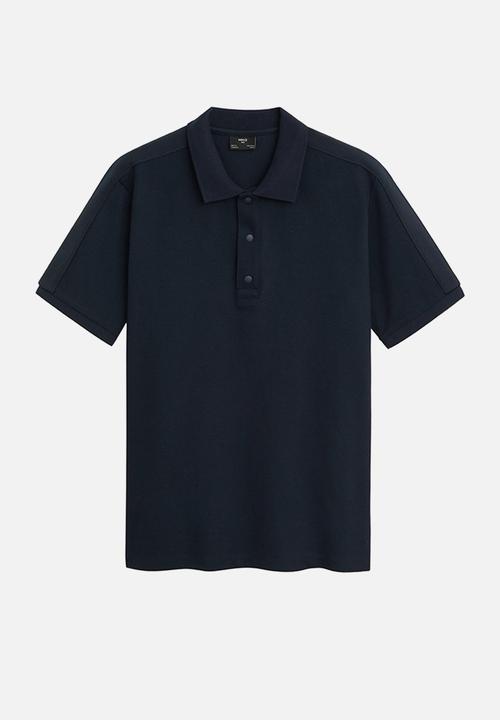 MANGO - Athan polo - navy