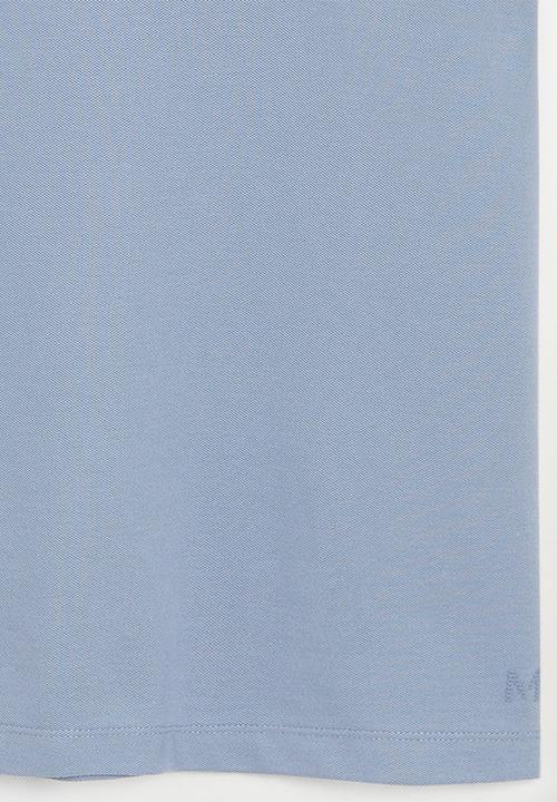 MANGO - Athan polo - blue 