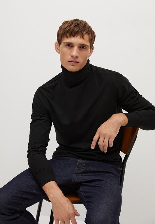 MANGO - Luton T-shirt - black