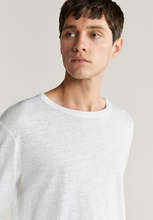 MANGO - Impega T-shirt - white