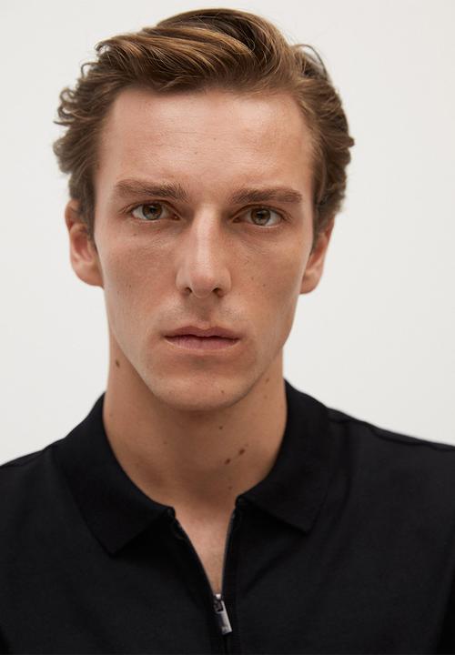 MANGO - Etien polo - black