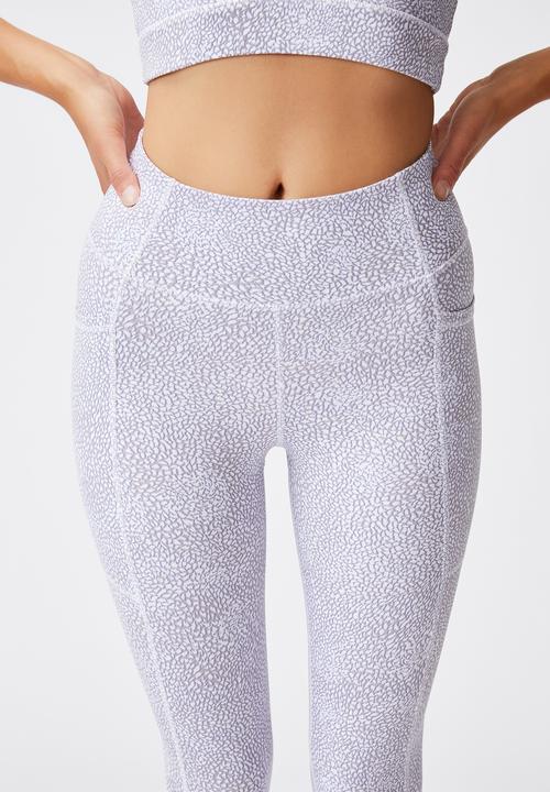 Cotton On - Lifestyle pocket 7/8 tight - micro texture quail