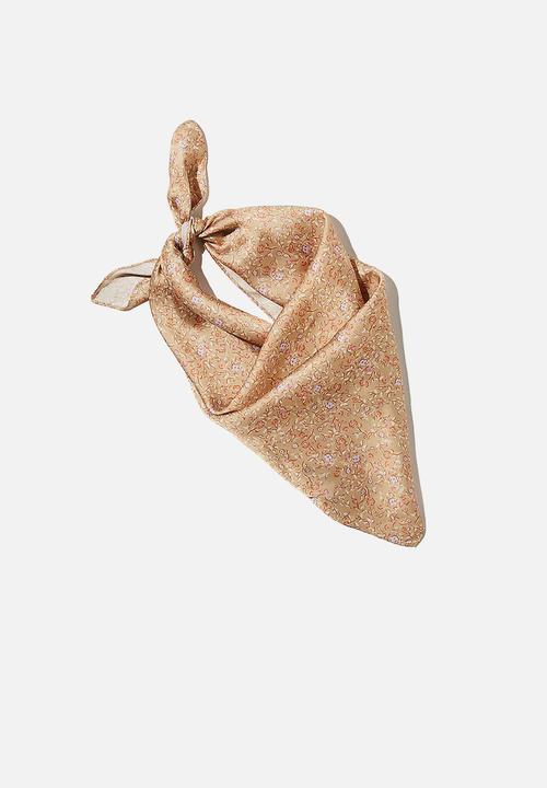 Rubi - Soho bandana - ashlee ditsy caramel brown
