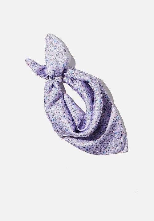 Rubi - Soho bandana - ashlee ditsy lilac bloom