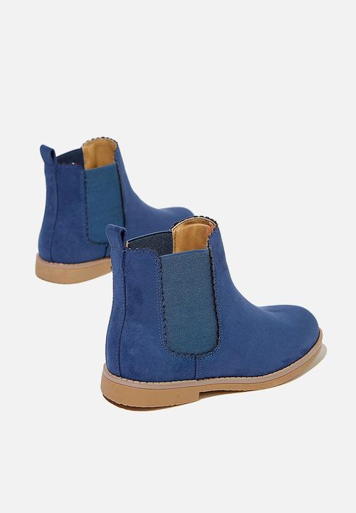 Cotton On - Scallop gusset boot - vintage navy