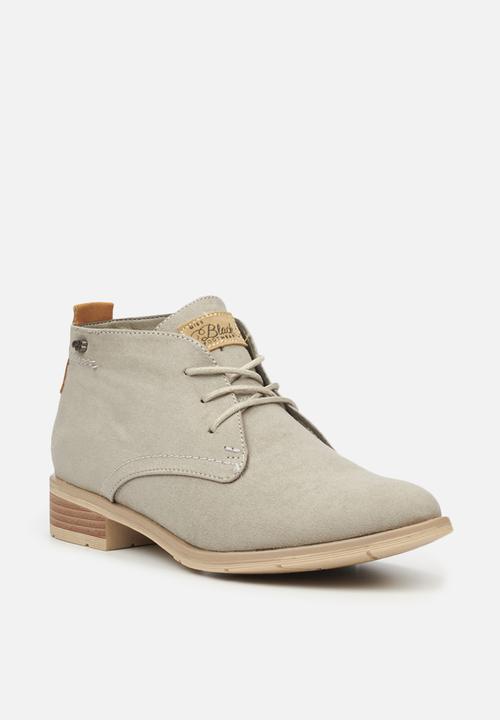 Miss Black - Safari bootie - grey