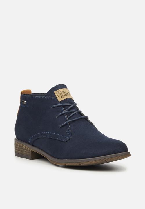 Miss Black - Safari bootie - navy