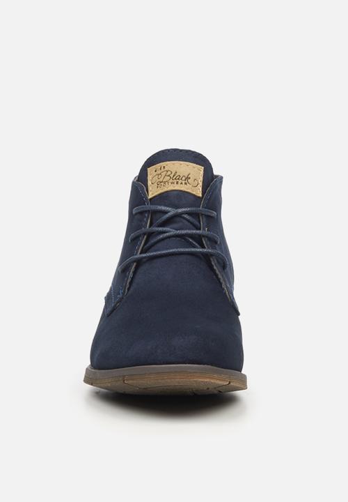 Miss Black - Safari bootie - navy