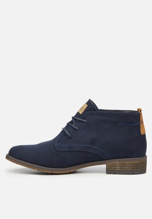 Miss Black - Safari bootie - navy