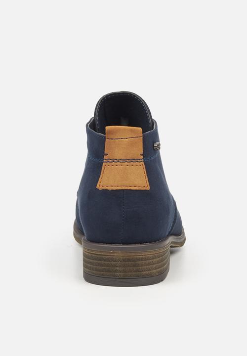 Miss Black - Safari bootie - navy