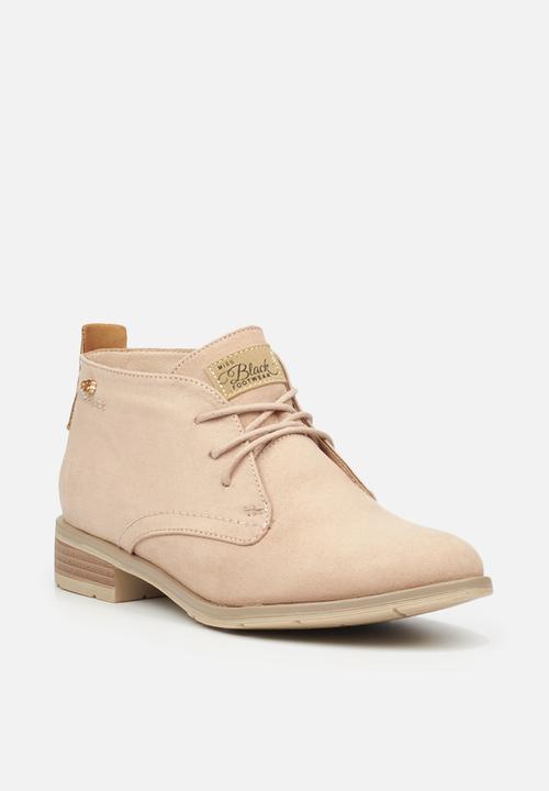 Miss Black - Safari bootie - pink