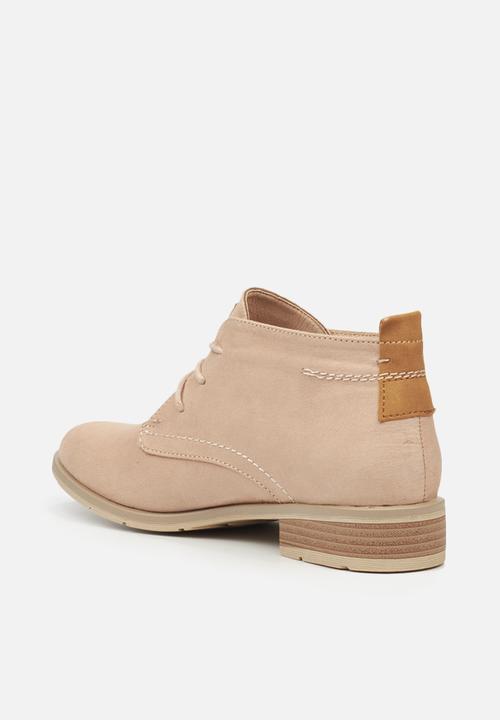Miss Black - Safari bootie - pink
