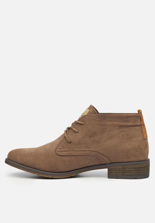 Miss Black - Safari bootie - taupe