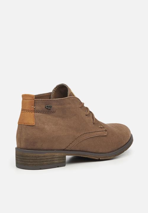 Miss Black - Safari bootie - taupe