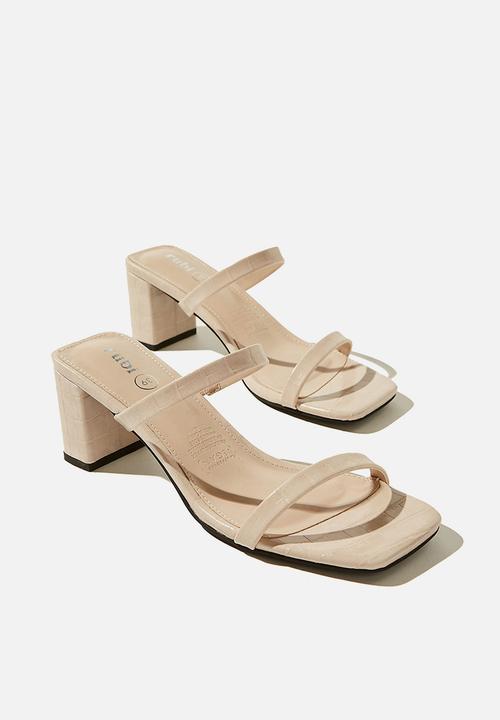 Cotton On - Merita mule - nude 