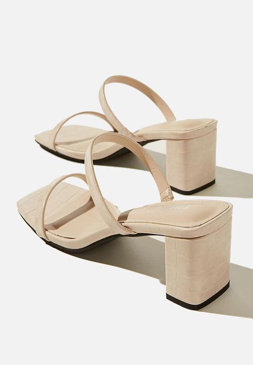 Cotton On - Merita mule - nude 