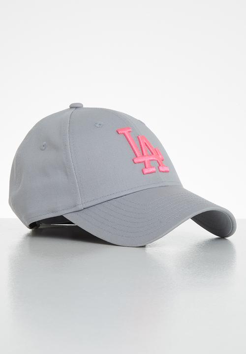 New Era - Ess 9forty Los Angeles Dodgers - grey & pink