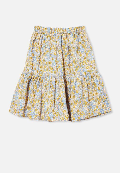 Cotton On - Adele skirt - honey gold