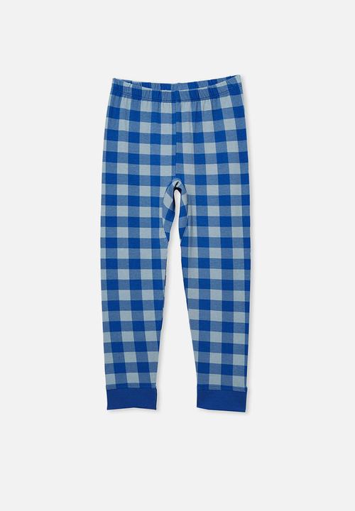 Cotton On - Orlando long sleeve pyjama set - blue 