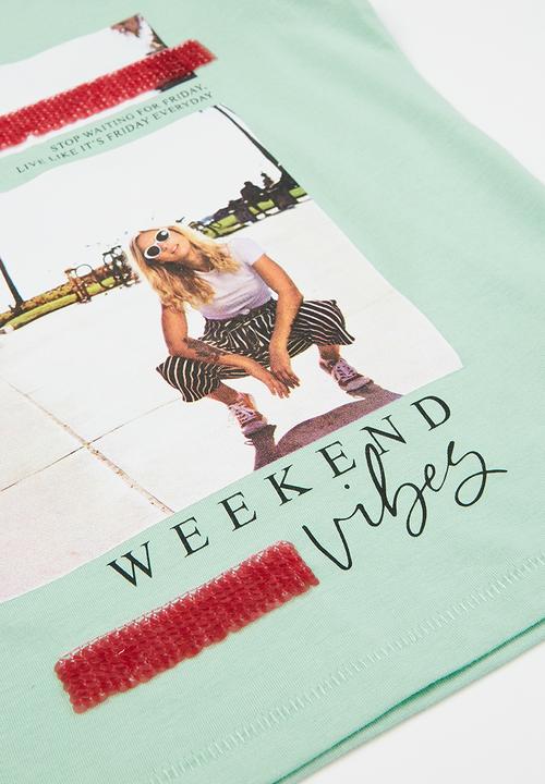 KIDS ONLY - Anna life tee - hemlock green