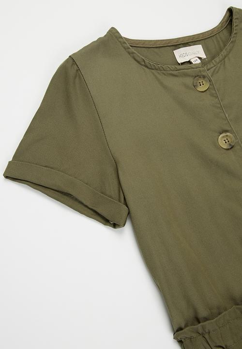 KIDS ONLY - Malene lyocell dress - kalamata green