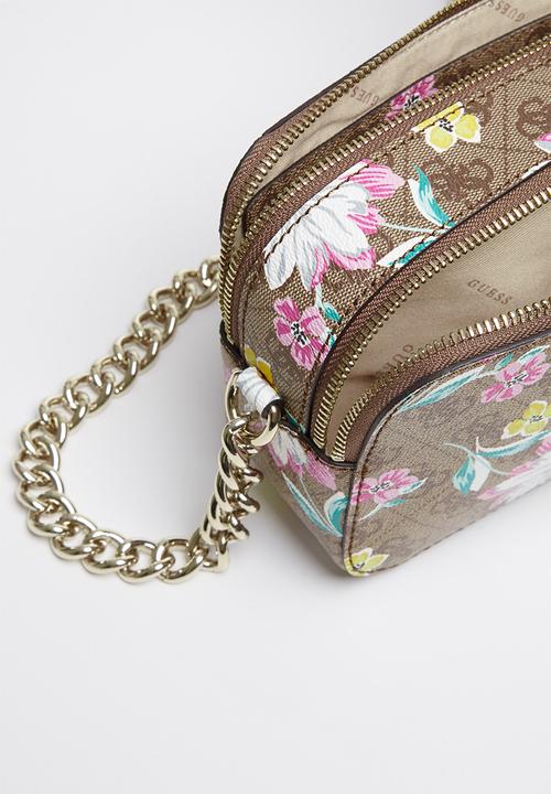 GUESS - Noelle crossbody camera - beige 