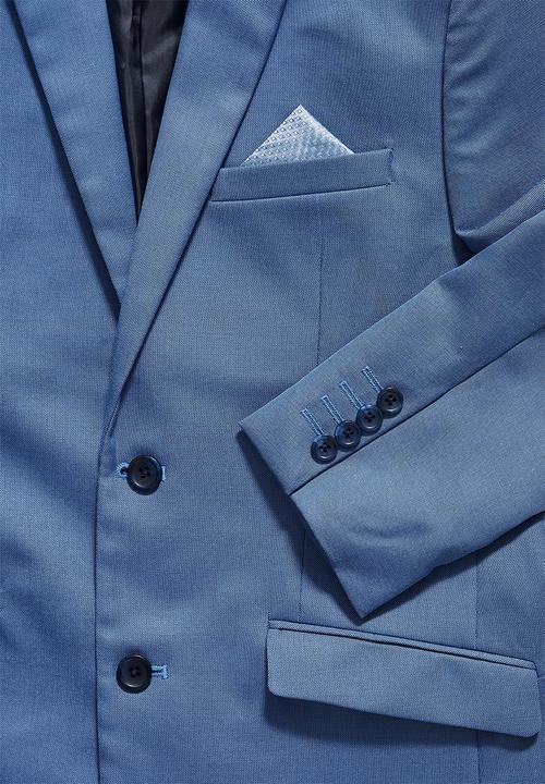 Superbalist - Regent slim fit blazer - blue