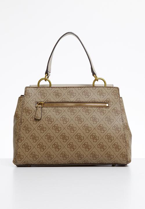 GUESS - Valy girlfriend satchel - brown 
