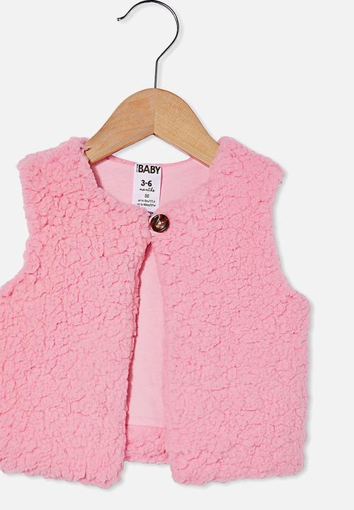 Cotton On - Alex vest - cali pink