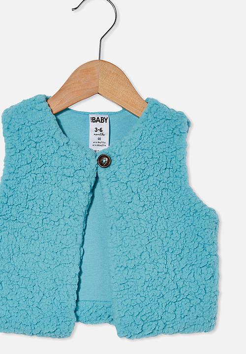 Cotton On - Alex vest - blue ice