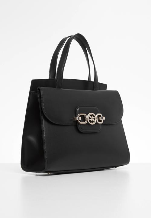 GUESS - Hensely satchel - black