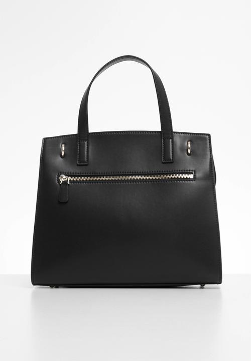 GUESS - Hensely satchel - black