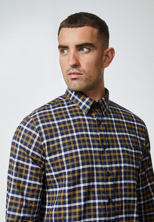 Superbalist - Barber regular fit check shirt - multi