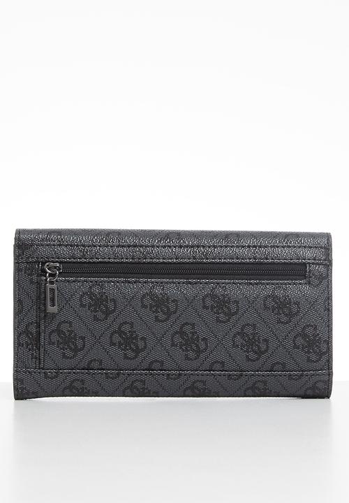 GUESS - Noelle slg multi clutch - charcoal