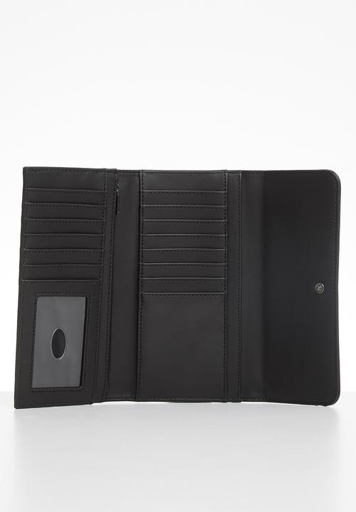 GUESS - Noelle slg multi clutch - charcoal