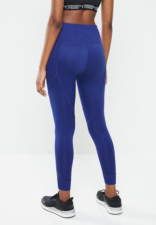 PUMA - Studio rib high waist 7/8 tights - blue