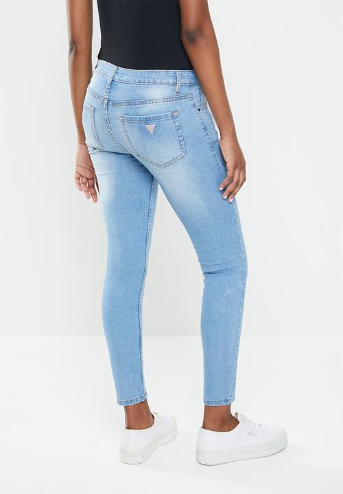 GUESS - Maya power skinny low - medium blue
