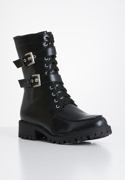 Footwork - Arco biker boot - black