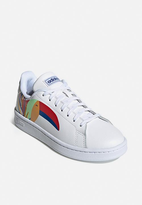 adidas Performance - Advantage - white/royal blue