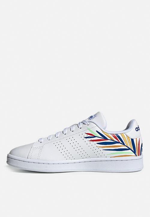 adidas Performance - Advantage - white/royal blue