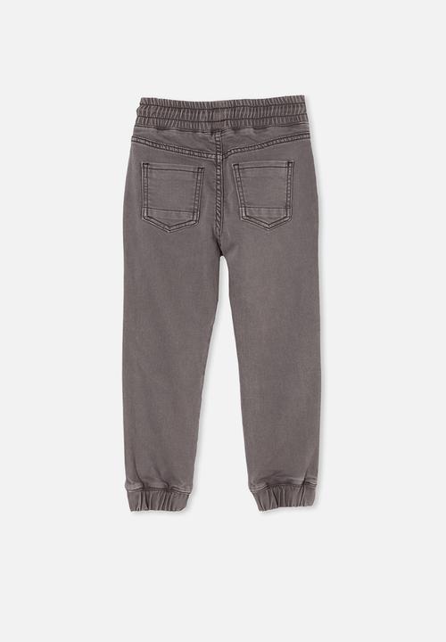 Cotton On - Chad jogger - gunmetal wash