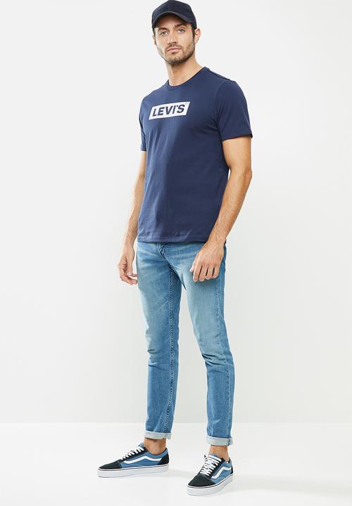 Levi’s® - Boxtab graphic tee - navy