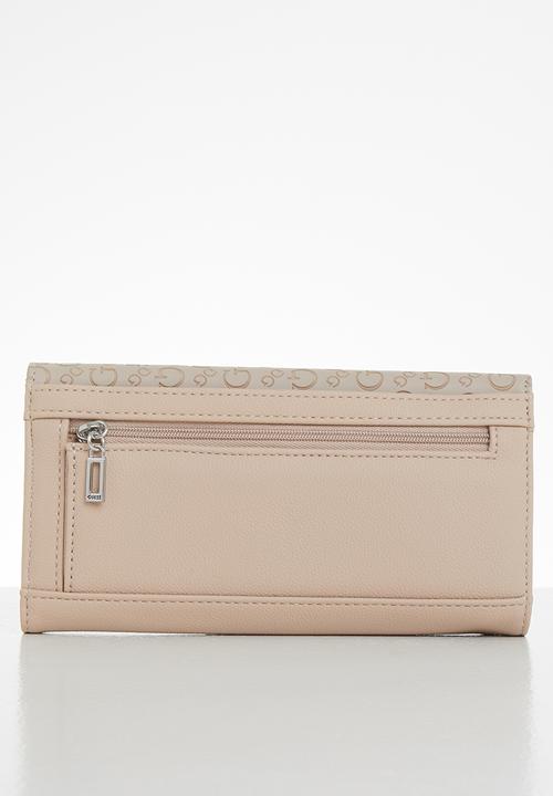GUESS - Scheana slg multi clutch - beige 