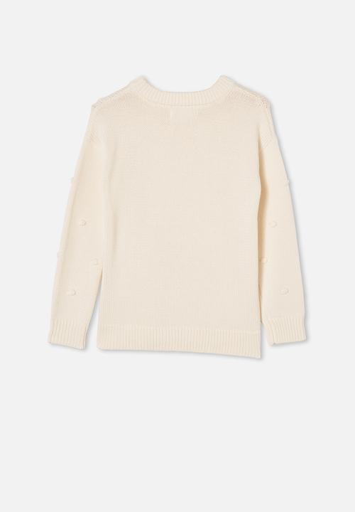 Free by Cotton On - Piper knit jumper - vanilla