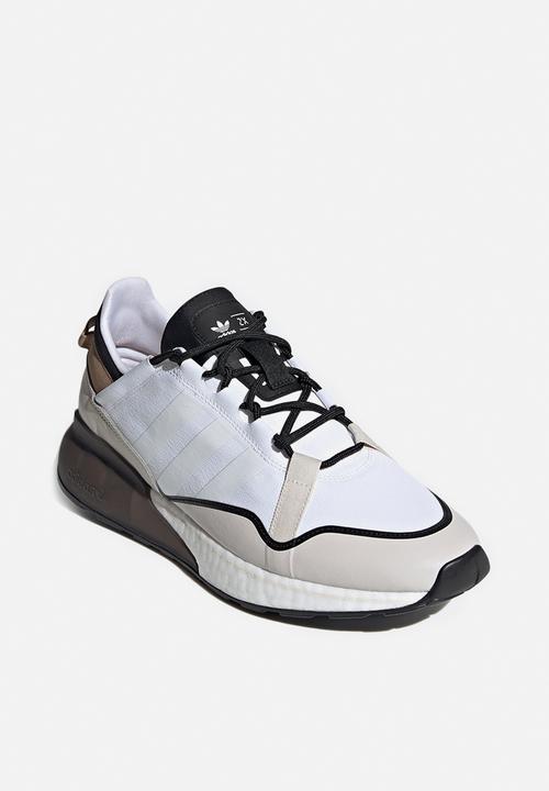 adidas Originals - ZX 2K boost pure  -  white/brown/cardboard