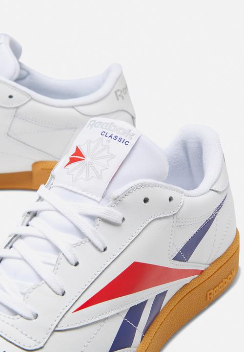 Reebok - Club C 85 mu - white/scarlet